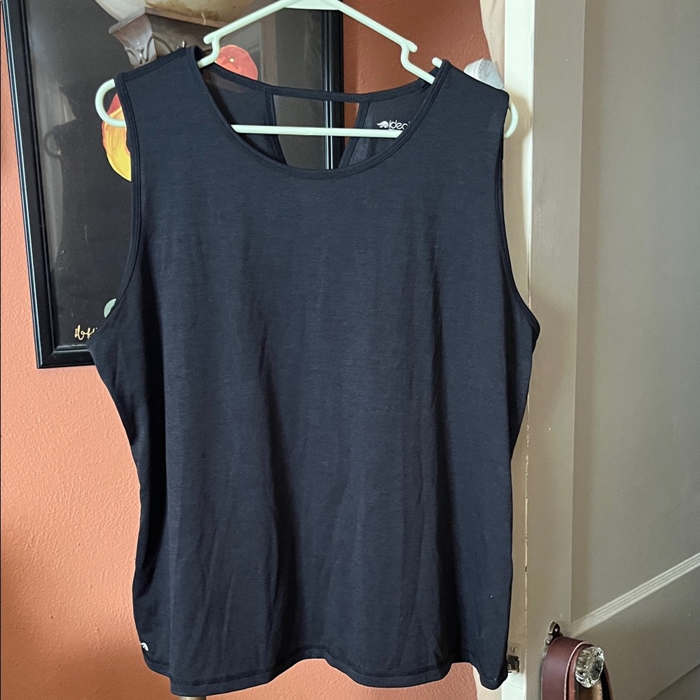 Ideology Classic Black Tank Top